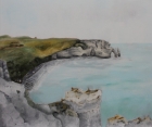 Klippe bei Étretat
2010
50 x 60 cm
Öl auf Leinwand
