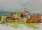 Holzhausen
1986
19 x 25 cm
Aquarell
