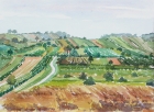 Landschaft um Oggau
2005
30 x 40 cm
Aquarell